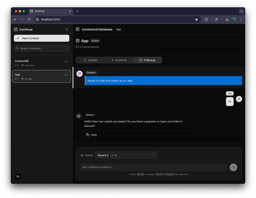 API Integration Interface